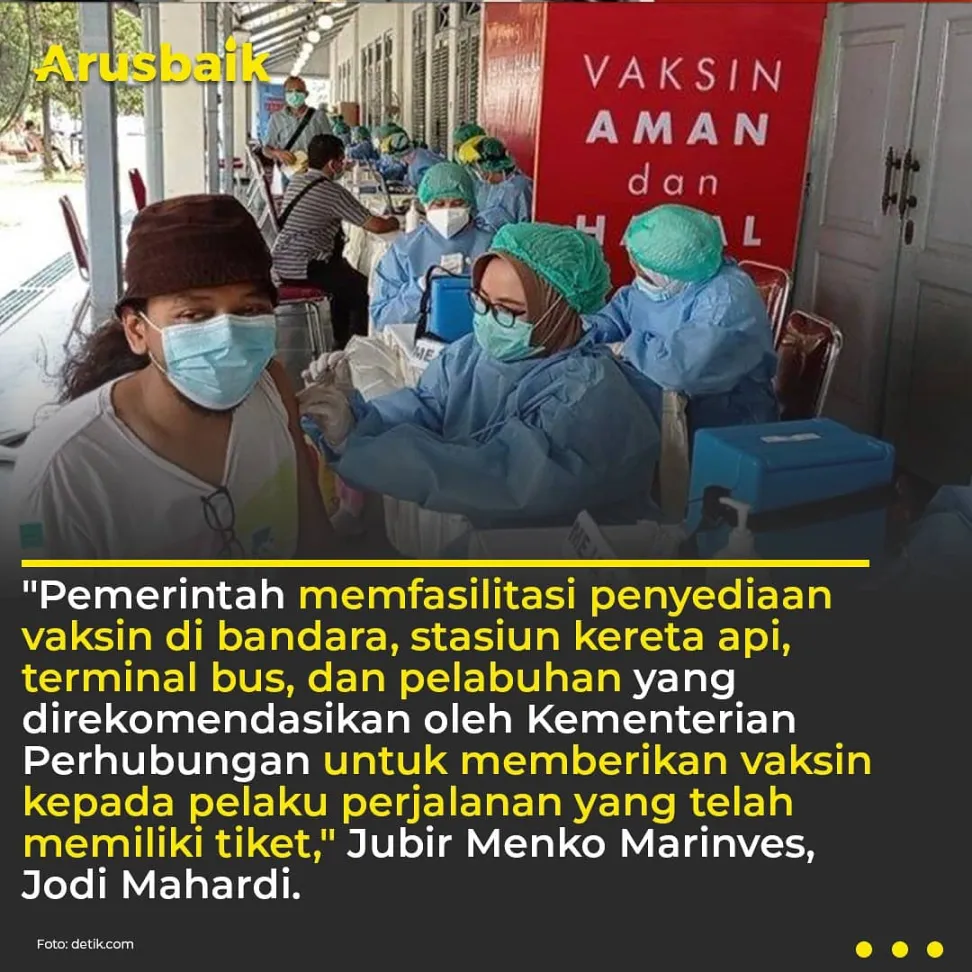 Siap-siap, Bepergian saat PPKM Darurat Bakal Divaksin Dulu