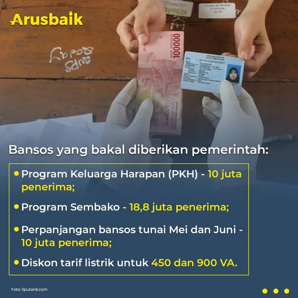 Bansos Datang Lagi, Langsung Masuk Rekening Sendiri