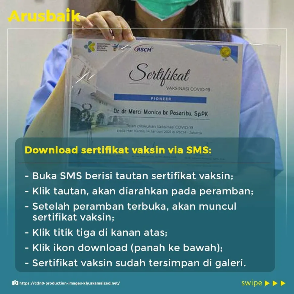 Sudah Vaksinasi? Begini Cara Download Sertifikat Vaksin Covid-19