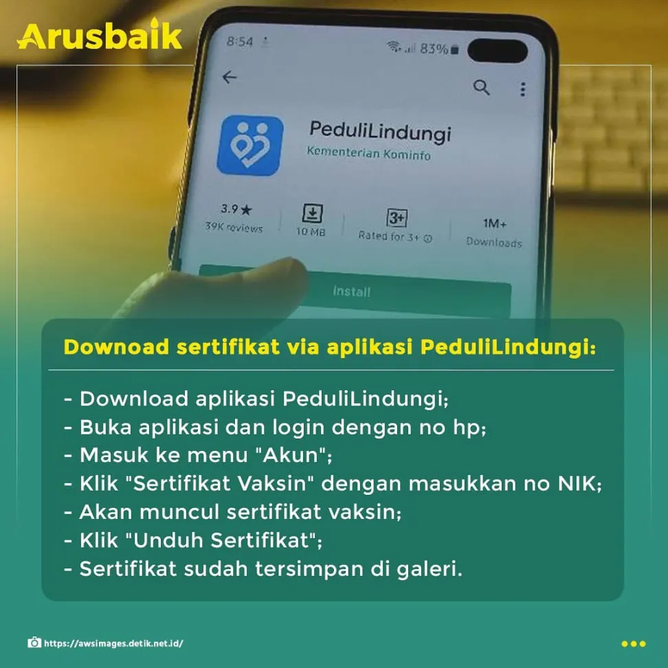 Sudah Vaksinasi? Begini Cara Download Sertifikat Vaksin Covid-19