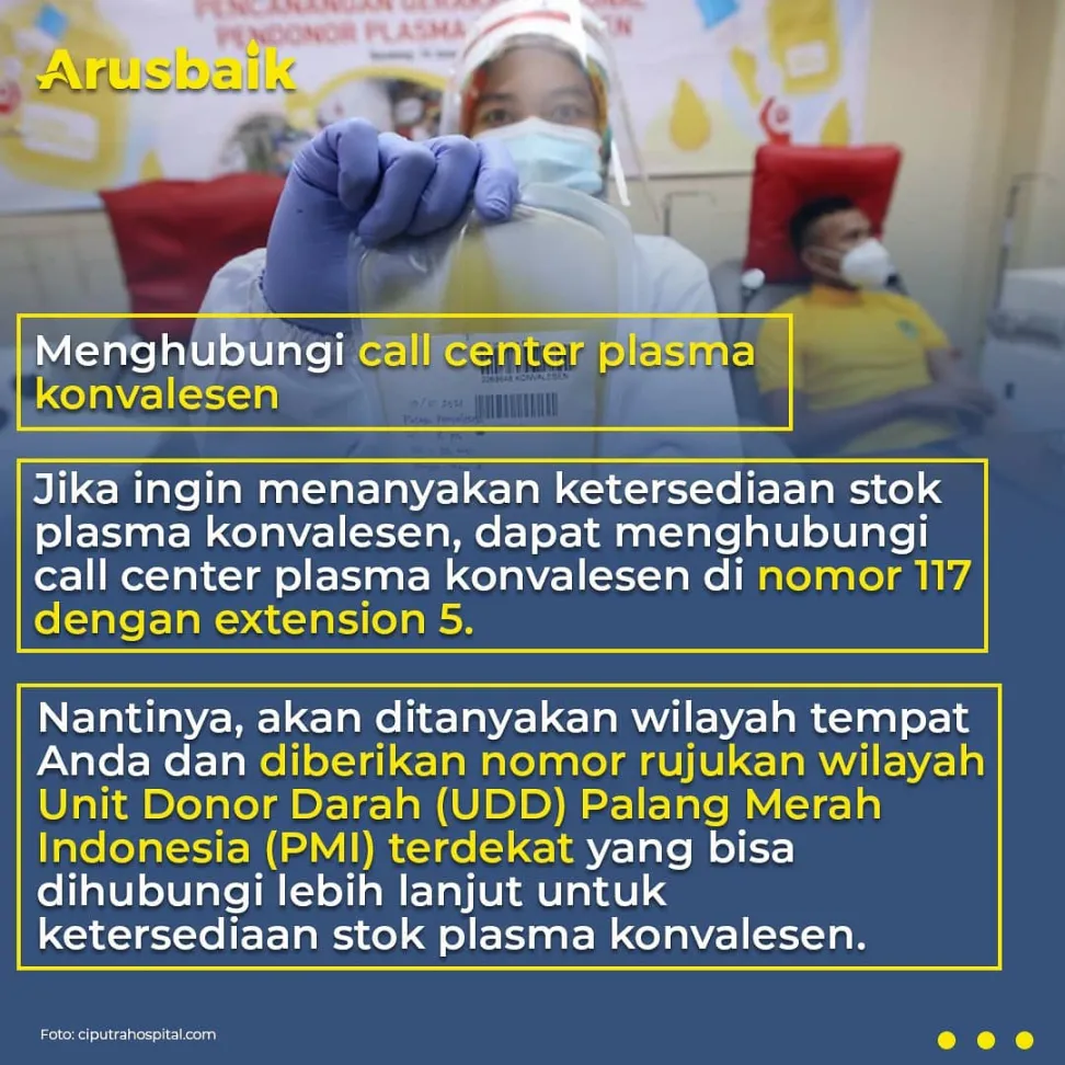 Kena Corona Butuh Donor Plasma, Ini Caranya
