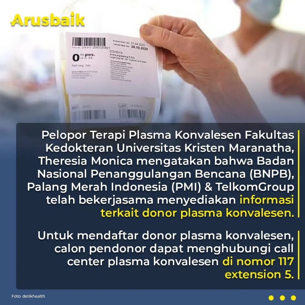 Hebat, Gerakan Solidaritas Beri Oksigen Gratis & Donor Plasma