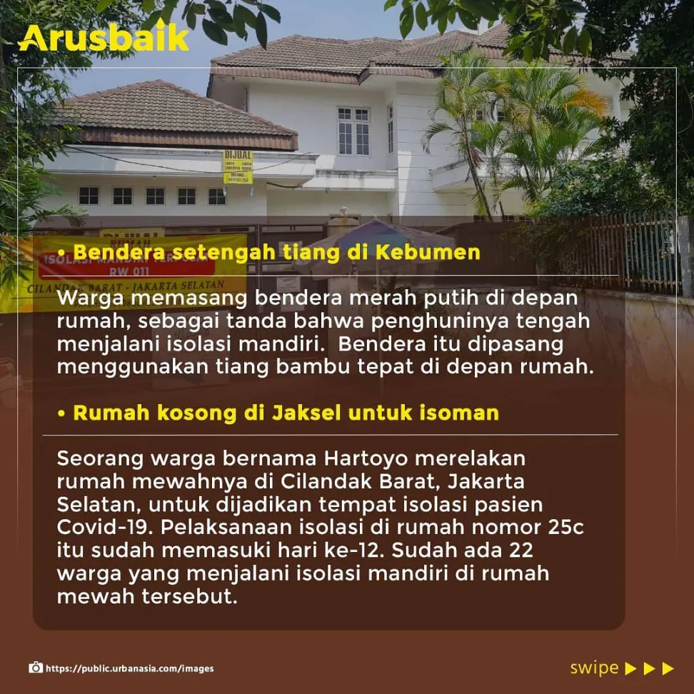 Top! Gotong Royong Bantu Pasien Covid-19 di Masyarakat