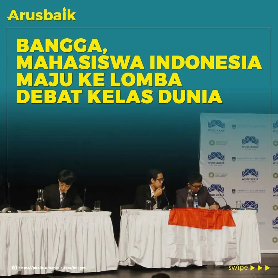 Bangga, Mahasiswa Indonesia Maju ke Lomba Debat Kelas Dunia