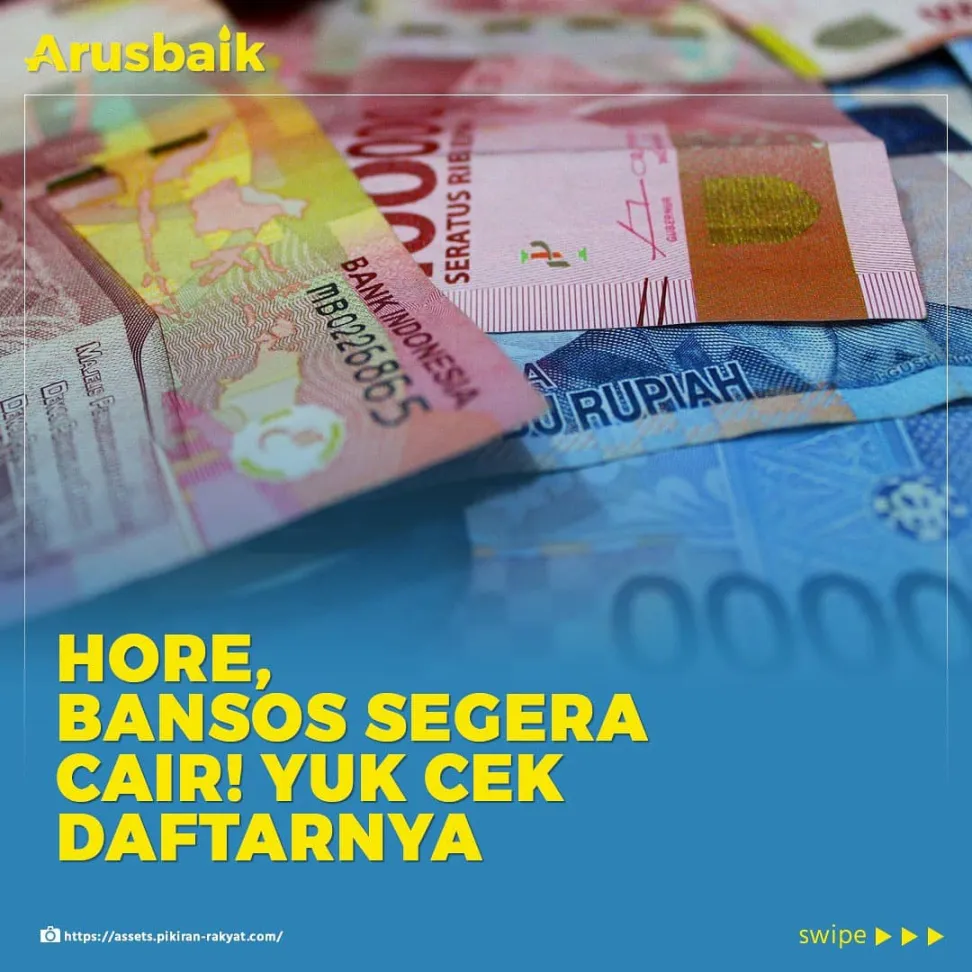 Hore, Bansos Segera Cair! Yuk Cek Daftarnya