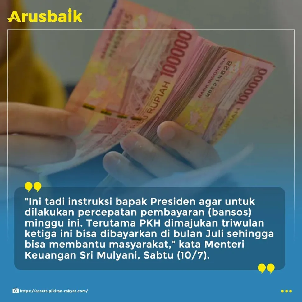 Hore, Bansos Segera Cair! Yuk Cek Daftarnya