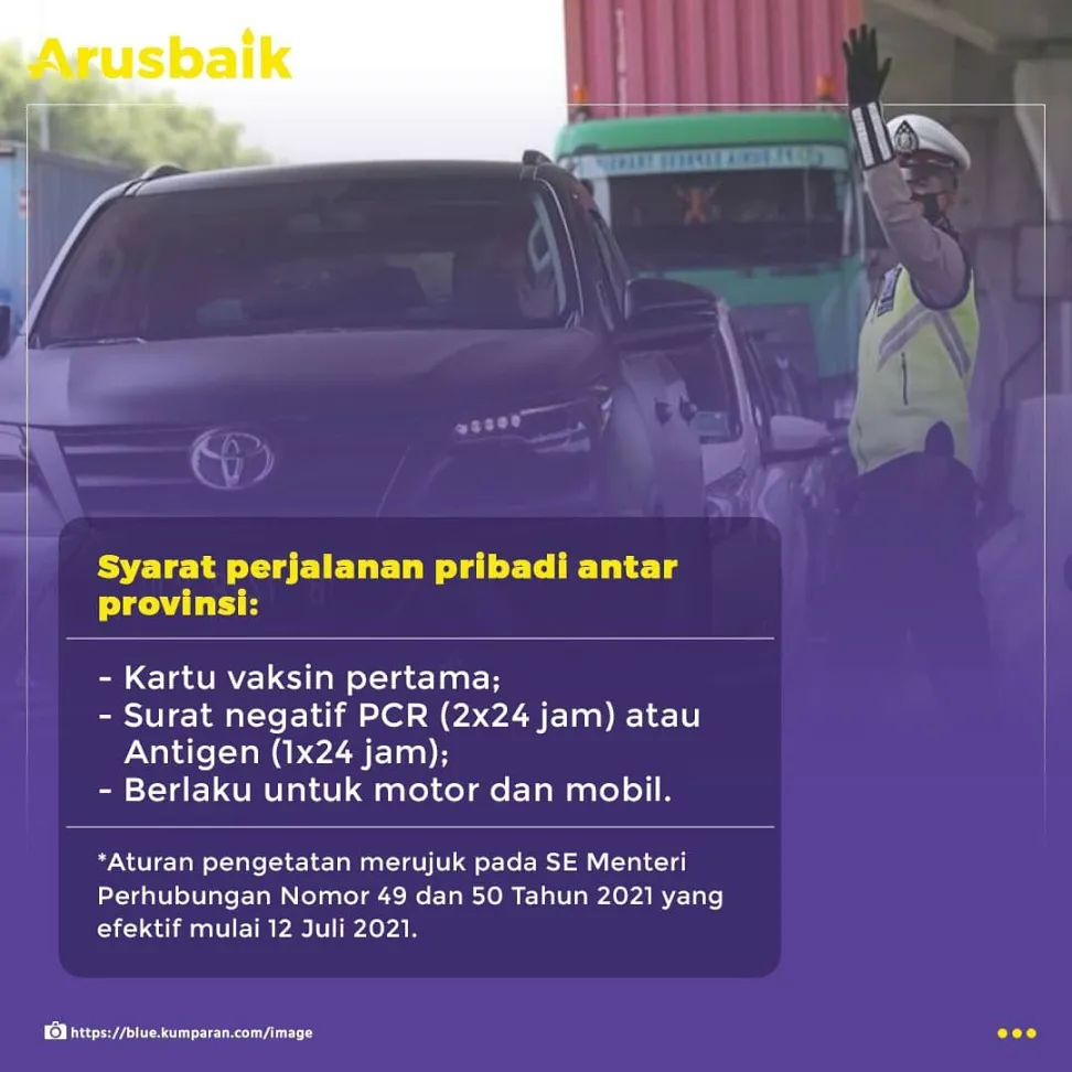 PPKM Darurat, Mulai Hari Ini Syarat Bepergian Diperketat, Simak Rinciannya