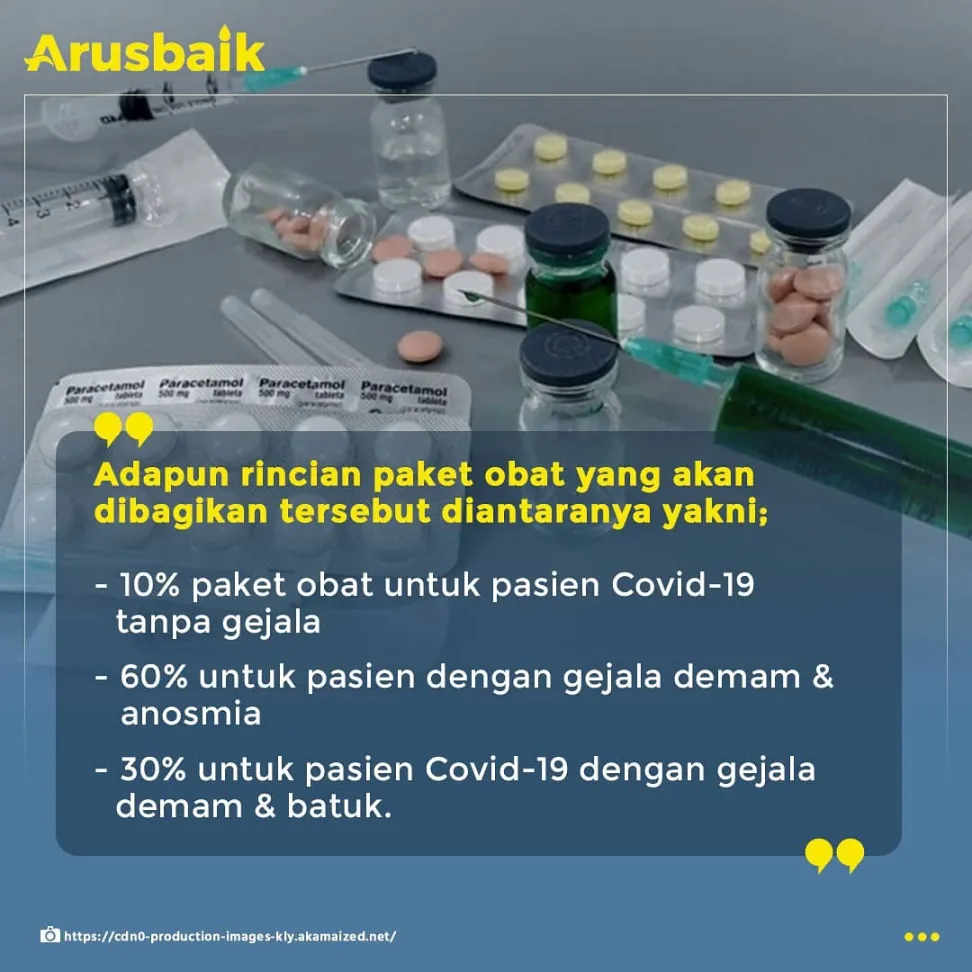 Besok! Presiden Bagikan Obat Gratis Untuk OTG & Gejala Ringan