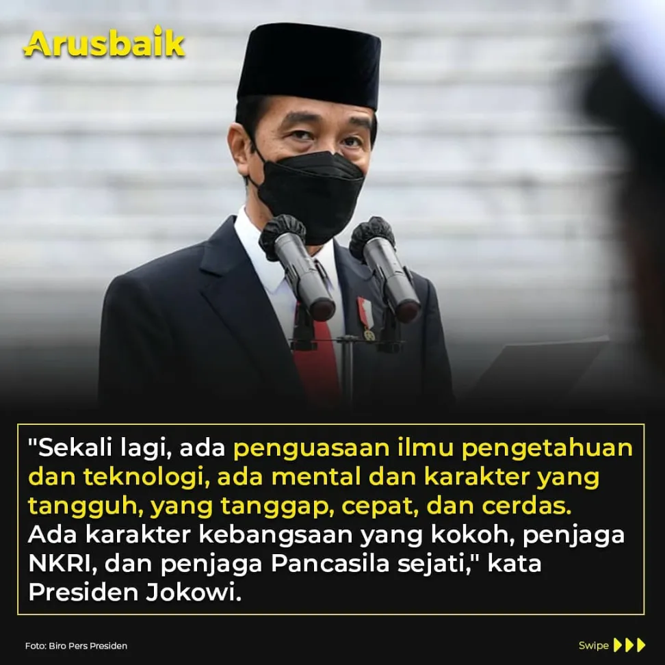 Lantik 700 Perwira Remaja TNI-Polri, Presiden: Jaga Pancasila dari Gempuran Ideologi Luar