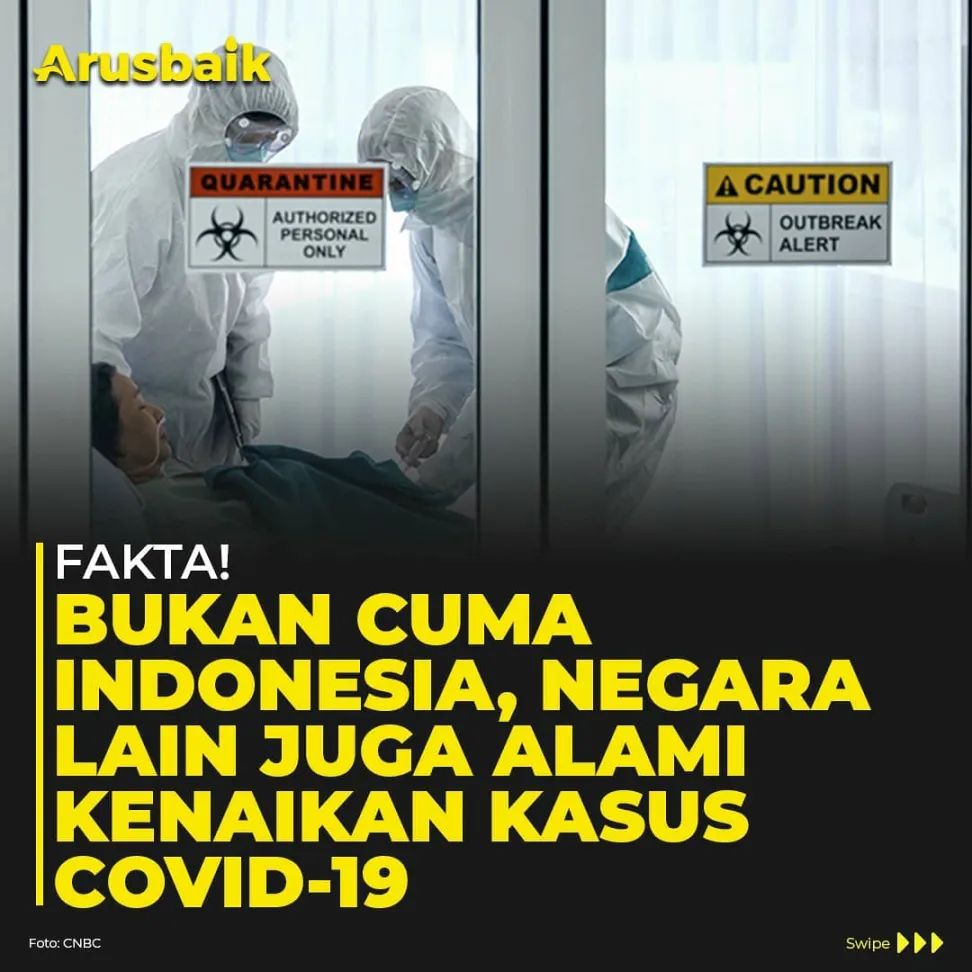 Fakta! Bukan Cuma Indonesia, Negara Lain Juga Alami Kenaikan Kasus Covid-19