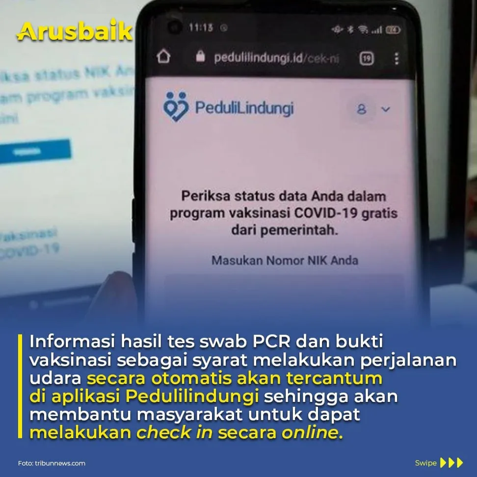 Aplikasi PeduliLindungi Jadi Kunci Cegah Pemalsuan Bukti PCR & Vaksinasi
