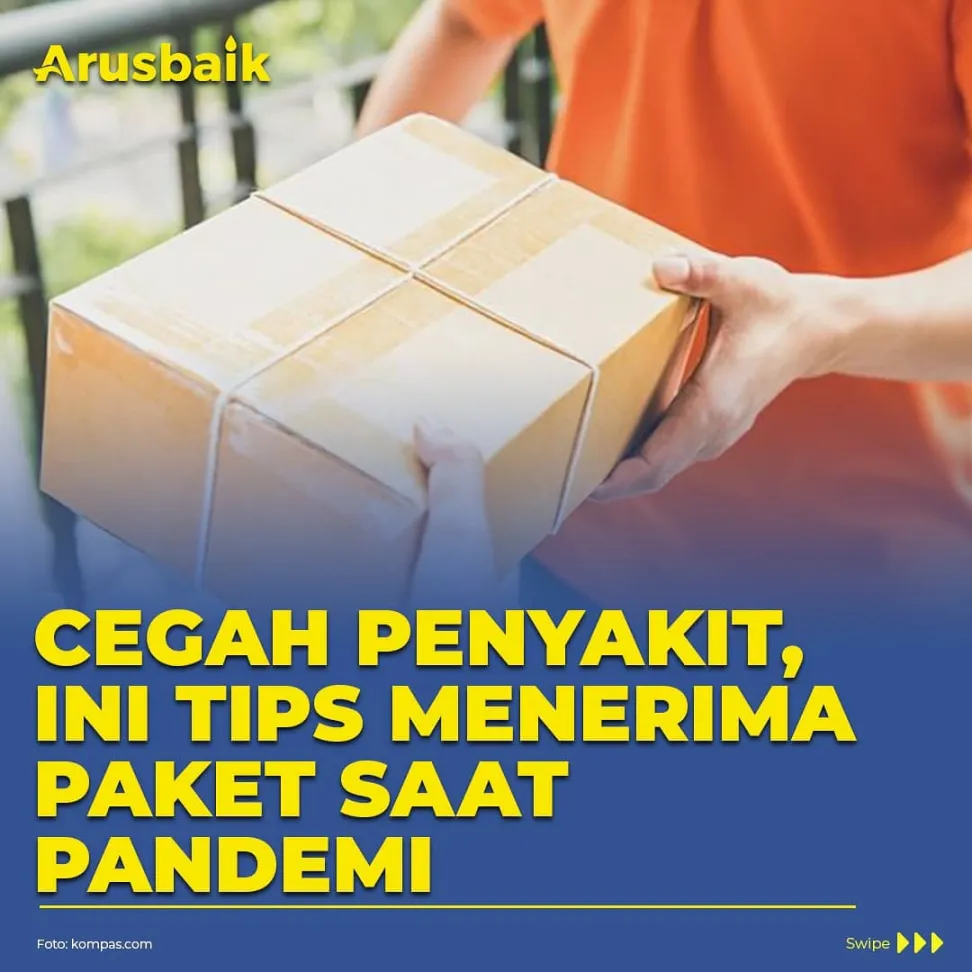 Cegah Penyakit, Ini Tips Menerima Paket Saat Pandemi
