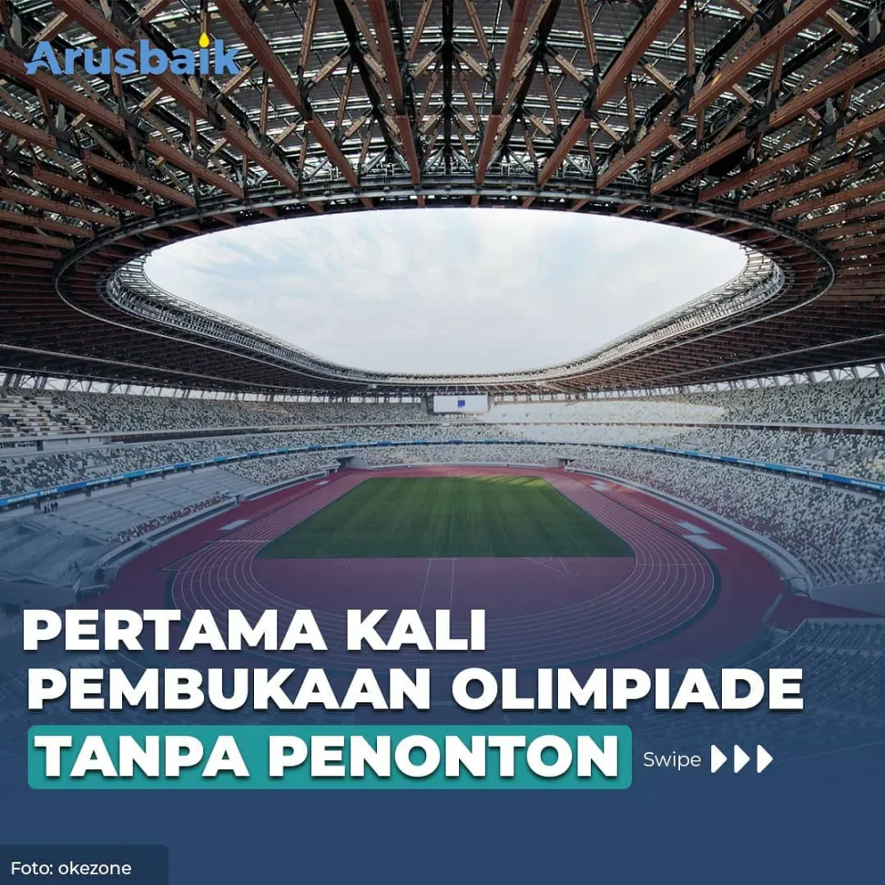 Pertama Kali, Pembukaan Olimpiade Tanpa Penonton