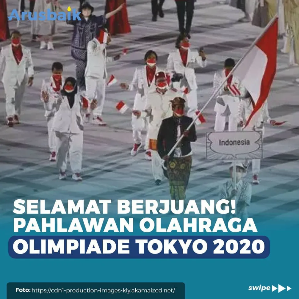 Selamat Berjuang! Pahlawan Olahraga Olimpiade Tokyo 2020