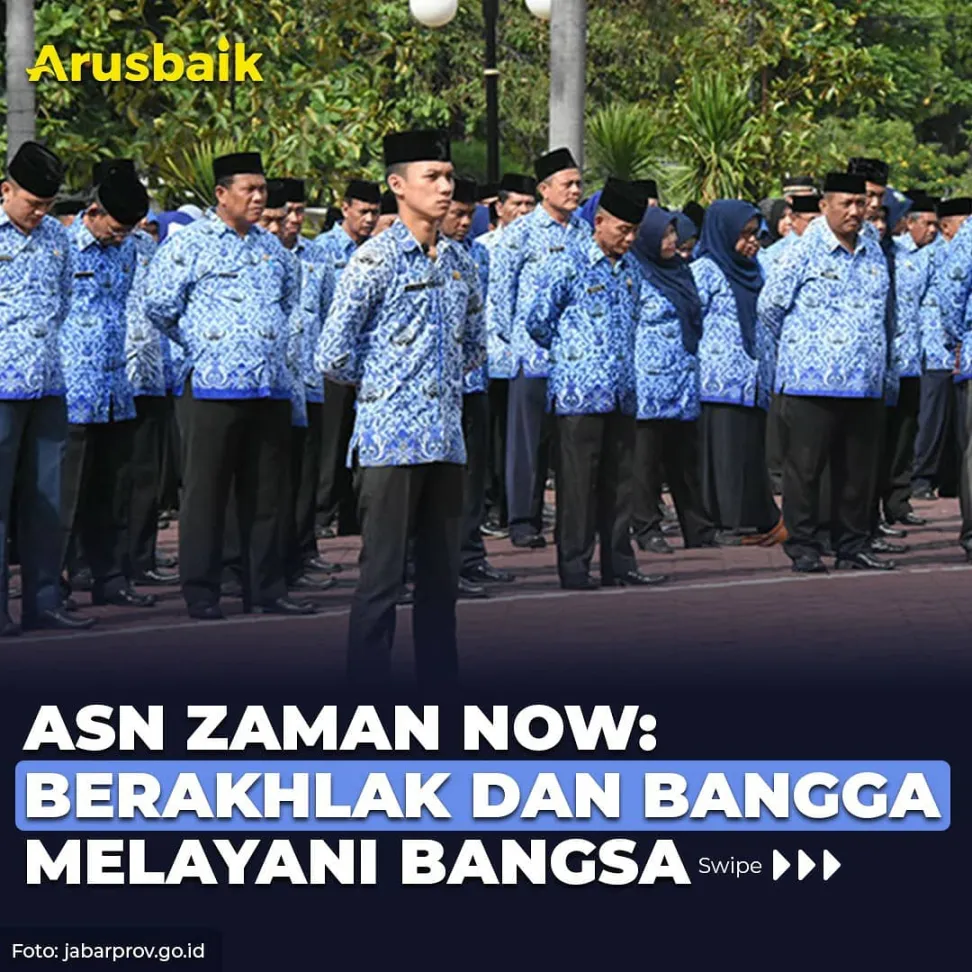 ASN Zaman Now: Berakhlak dan Bangga Melayani Bangsa