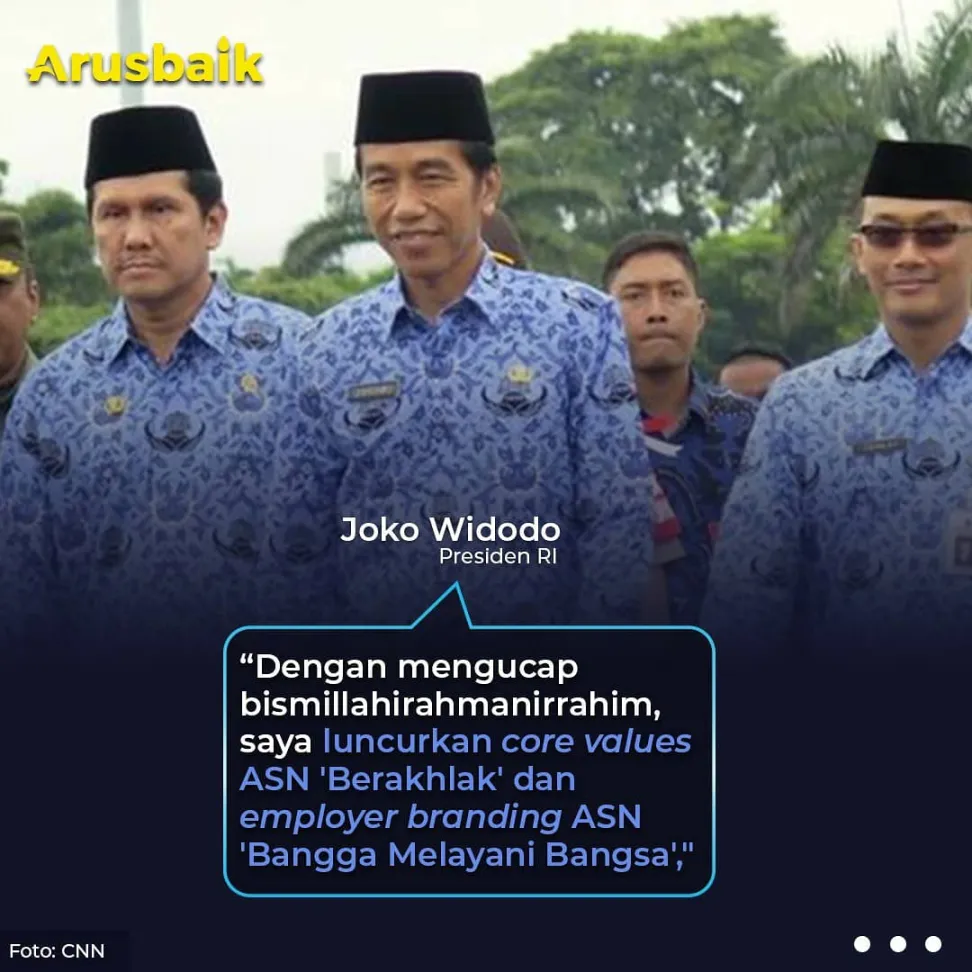 ASN Zaman Now: Berakhlak dan Bangga Melayani Bangsa