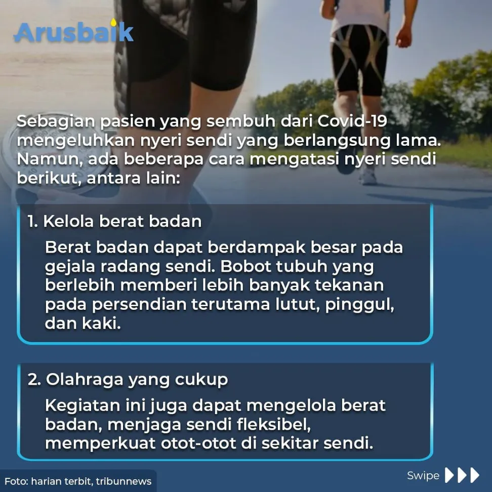 8 Tips Jitu Atasi Nyeri Sendi Usai Sembuh Covid-19