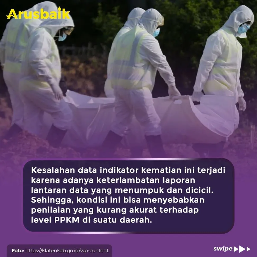 Data Kematian Sedang Dirapikan, Bukan Dihapus