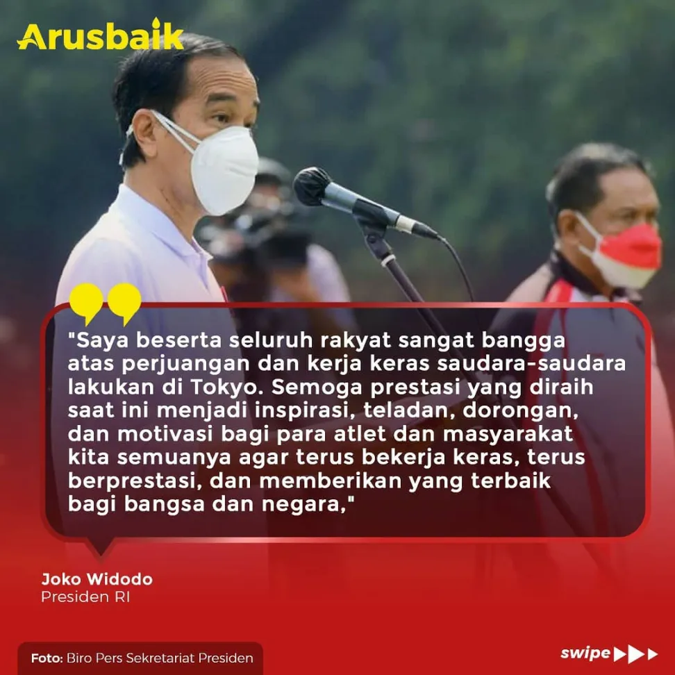 Hore! Para Atlet Olimpiade Tokyo Dapat Bonus dari Presiden