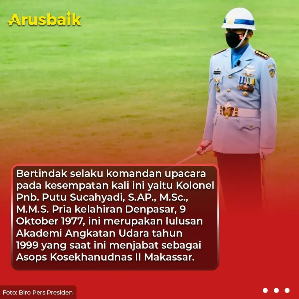 Berbusana Adat Lampung, Presiden Pimpin Upacara HUT Ke-76 RI