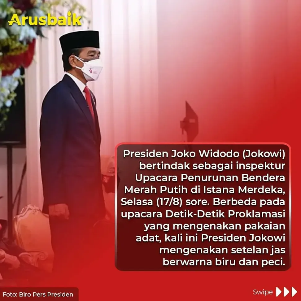 Khidmat, Penurunan Sang Merah Putih Oleh Tim Indonesia Tumbuh