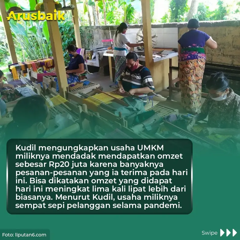 Usai Dipakai Presiden, UMKM Baju Adat Badui Kebanjiran Order