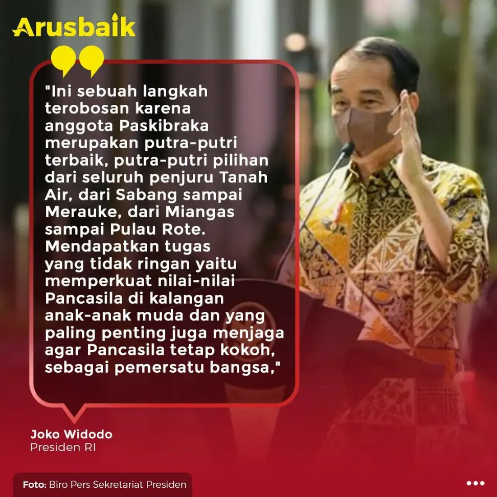 Presiden: Pancasila Harus Diterapkan Dengan Cara Kekinian