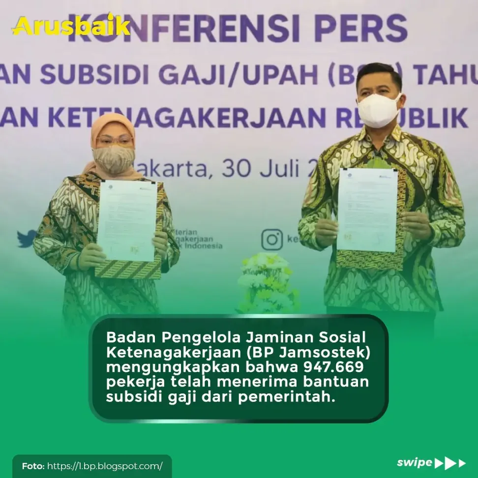 Wow Hampir 1 Juta Pekerja Telah Terima Subsidi Pemerintah