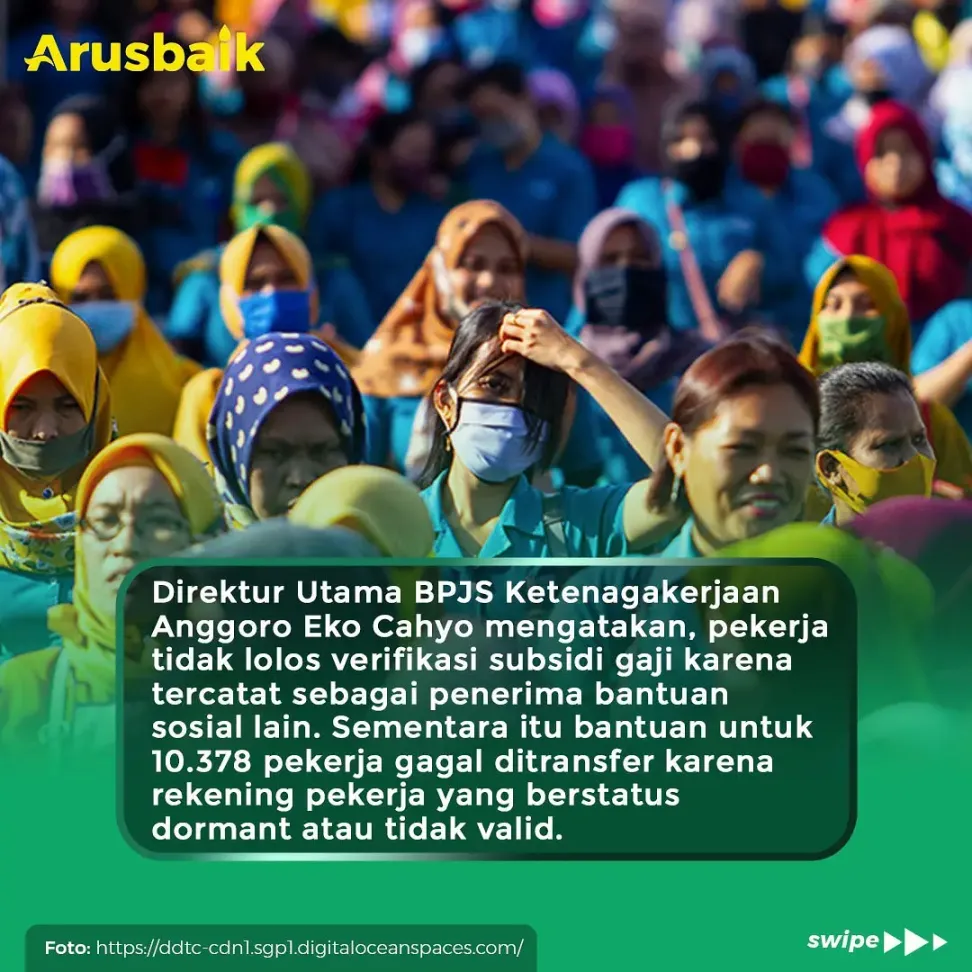 Wow Hampir 1 Juta Pekerja Telah Terima Subsidi Pemerintah