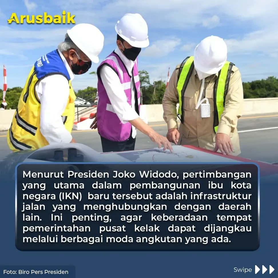 Turun Langsung, Presiden Tinjau Infrastruktur IKN