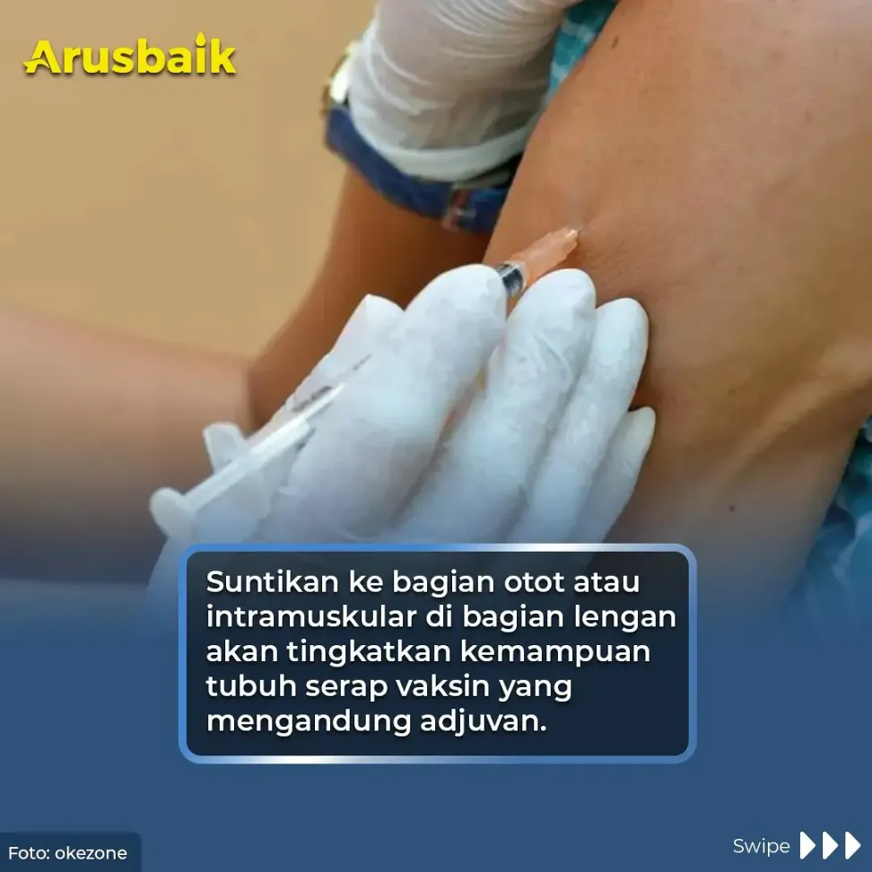 Kenapa Suntik Vaksin Musti di Lengan? Ini Penjelasannya