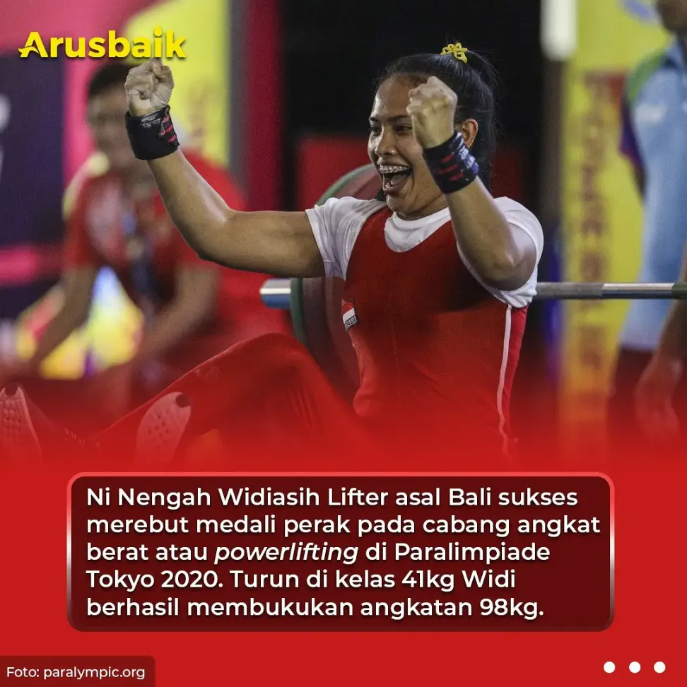 Bangga, Nengah Widiasih Sumbang Medali Pertama Paralimpiade Tokyo 2020