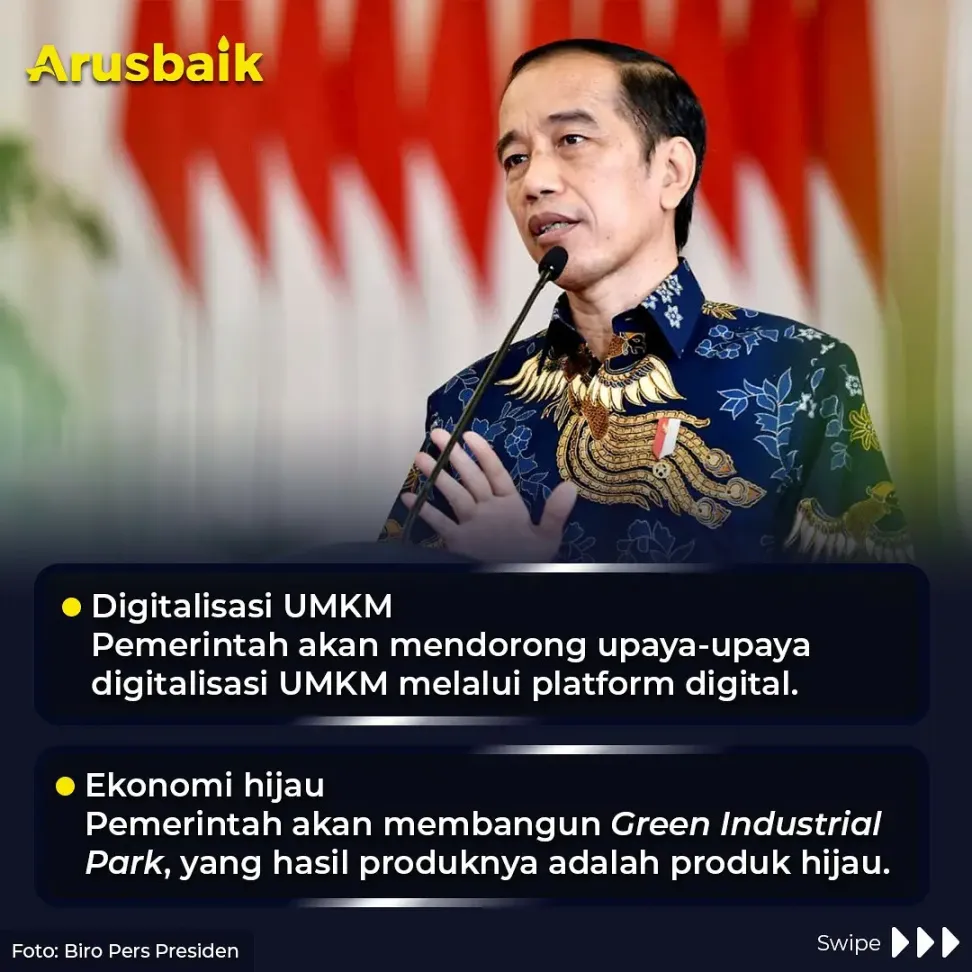 Presiden Jokowi Ungkap Tiga Strategi Besar Ekonomi