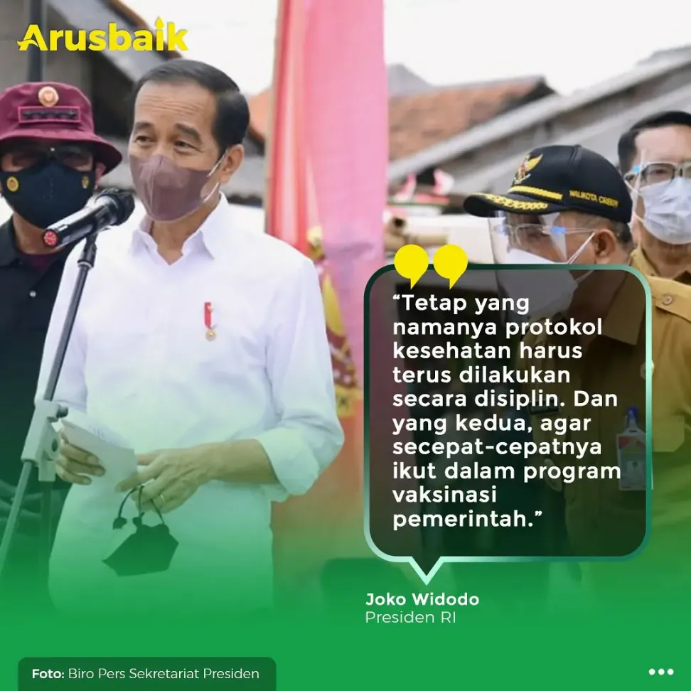 Kunjungi Cirebon, Presiden Apresiasi Vaksinasi "Jemput Bola" Di Rumah Warga