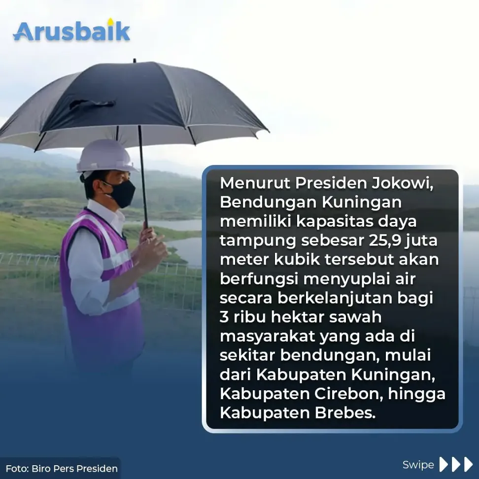 Diresmikan Presiden, Bendungan Kuningan Punya Banyak Manfaat