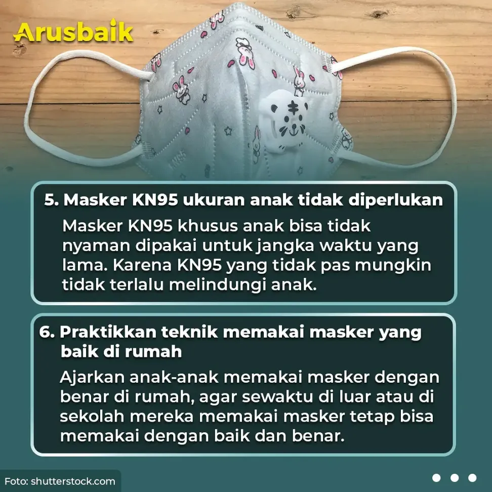 Ini Tips Ajarkan Pemakaian Masker Untuk Anak di Sekolah