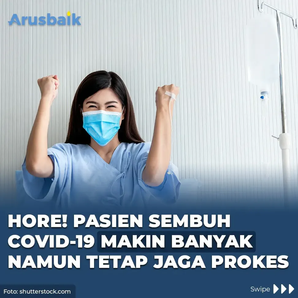 Hore! Pasien Sembuh Covid-19 Makin Banyak Namun Tetap Jaga Prokes