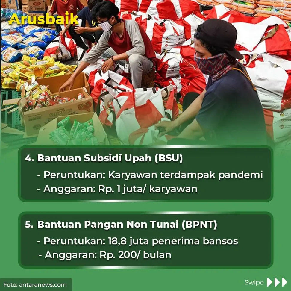 Catat! Daftar Bansos yang Cair Bulan September