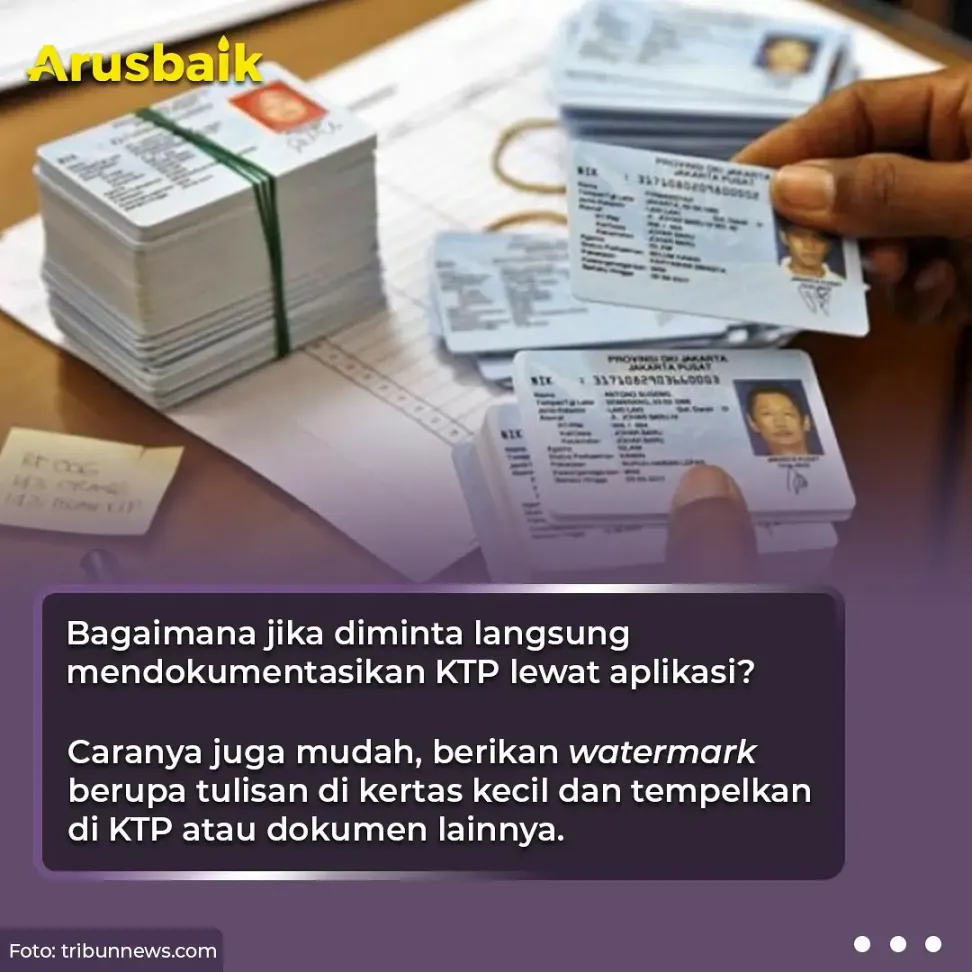 Catat! Ini Cara Buat Watermark Saat Kirim File KTP