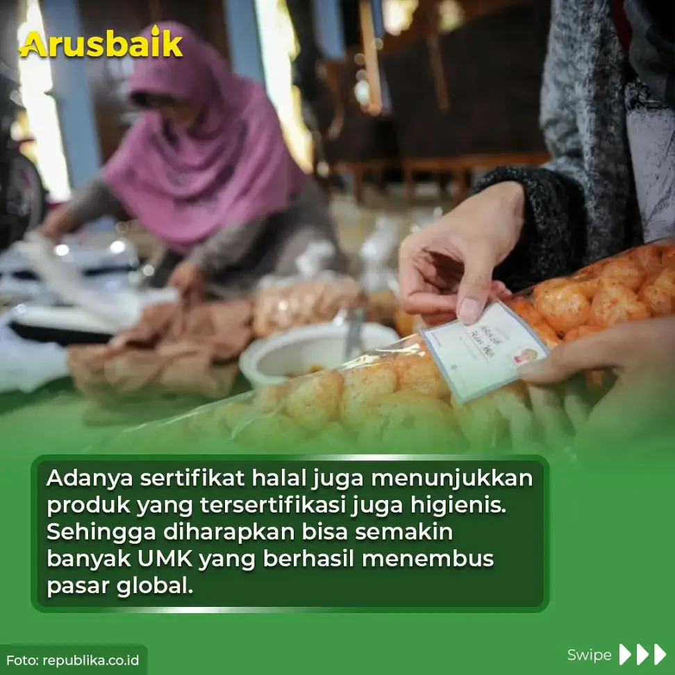 Cakep! Pemerintah Luncurkan Sertifikat Halal Gratis Bagi UMK
