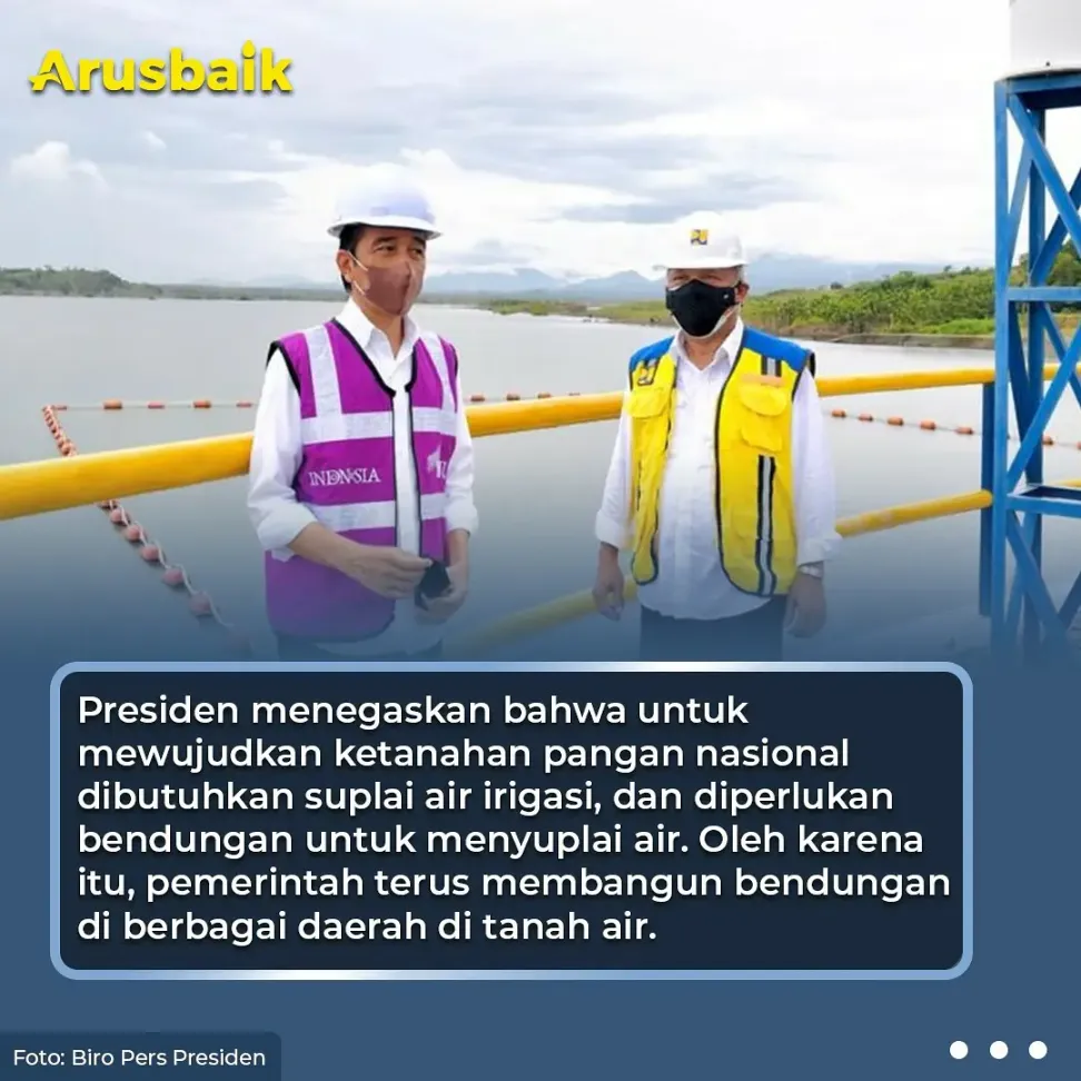 Bendungan Paselloreng Rampung, Sulsel Jadi Lumbung Pangan