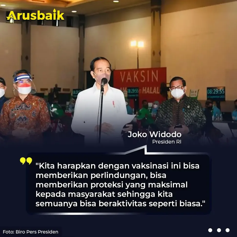 Tegas! Presiden Ingatkan Vaksinasi & Prokes Untuk Lindungi Diri