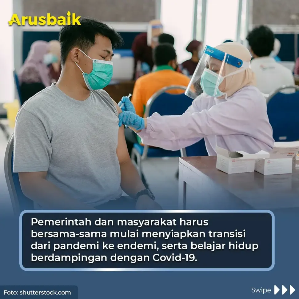 Yuk! Kita Mulai Siapkan Transisi Dari Pandemi Ke Endemi Covid-19