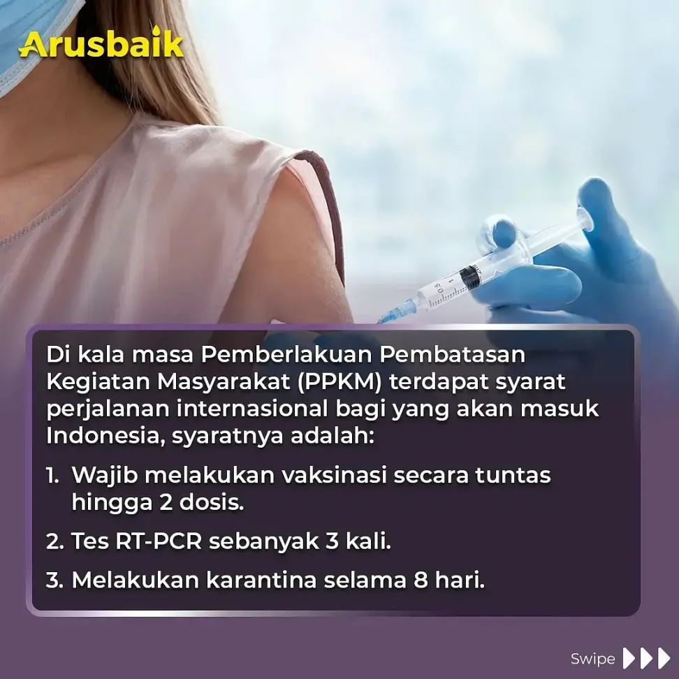 Catat! Syarat Baru yang Mau Datang ke Indonesia