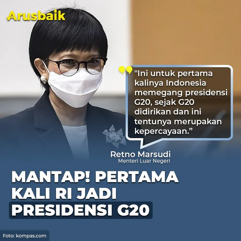Mantap! Pertama Kali RI Jadi Presidensi G20