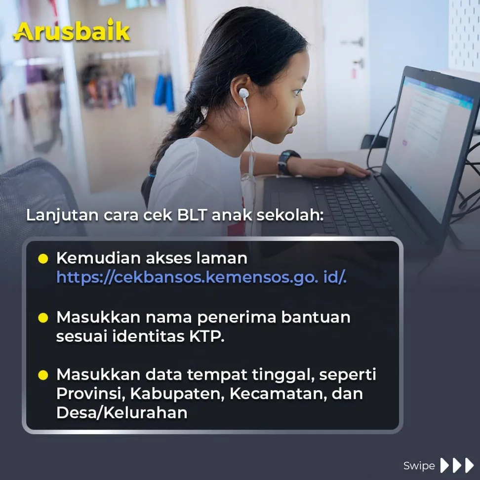Catat! Cara Cek BLT Anak Sekolah SD hingga SMA