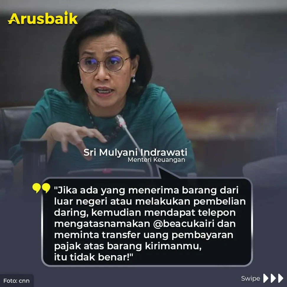 Menkeu: Hati-hati Modus Baru Penipuan Pajak Pembelian Online