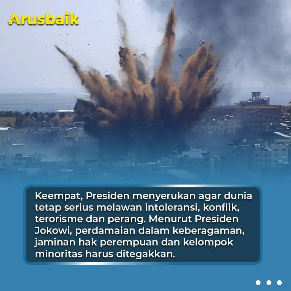 Presiden di Sidang PBB: "Tidak Ada yang Aman Sampai Semua Aman"