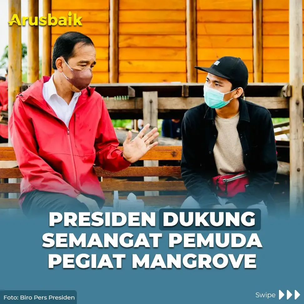 Presiden Dukung Semangat Pemuda Pegiat Mangrove