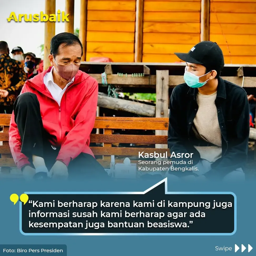 Presiden Dukung Semangat Pemuda Pegiat Mangrove